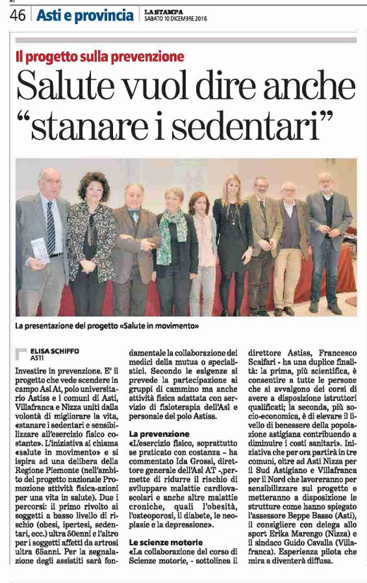 Articolo La Stampa