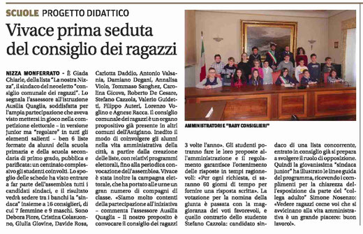 Articolo La Nuova Provincia