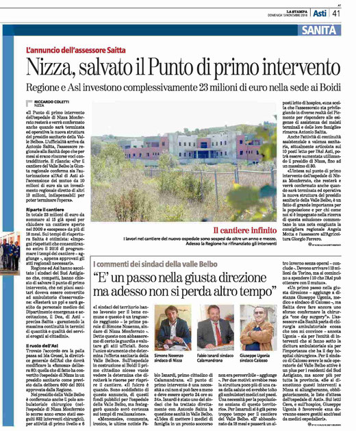Articolo La Stampa