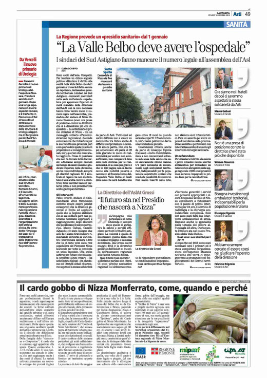 Articolo La Stampa