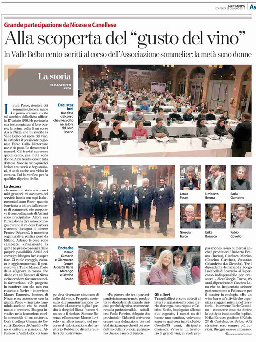 Articolo La Stampa