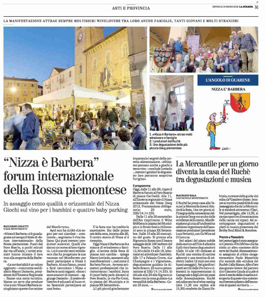 La Stampa del 13/05/2018