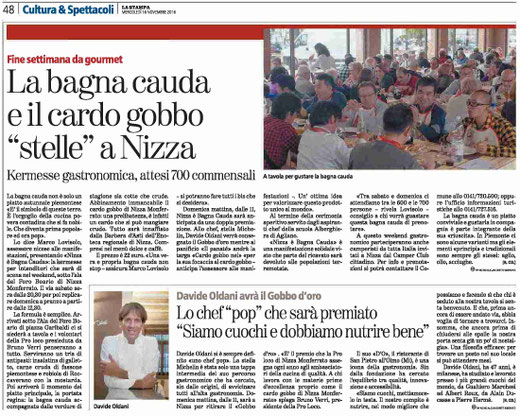 Articolo La Stampa