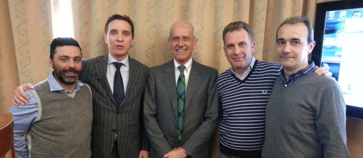 Il Gruppo di Asti con l'Arch. Zavanella e il Geom. Luca Musso - io sono l'ultimo alla vostra destra