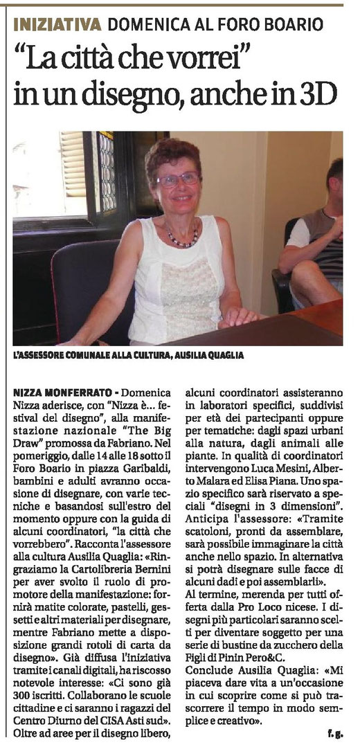 La Nuova Provincia del 7 ottobre 2016