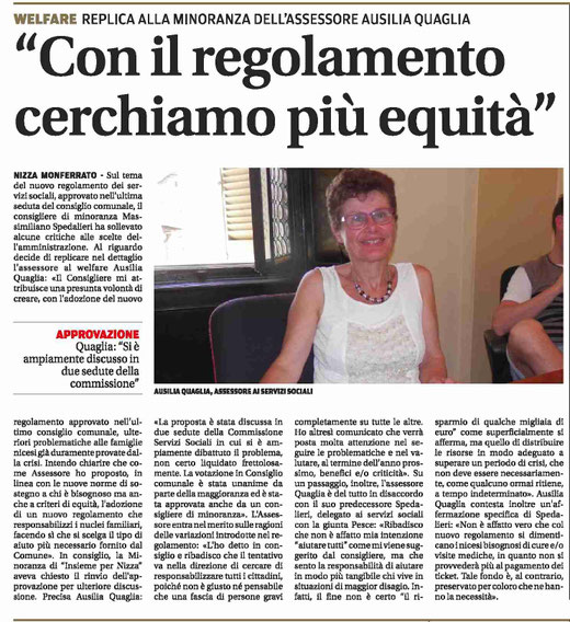 La Nuova Provincia del 2 dicembre 2016