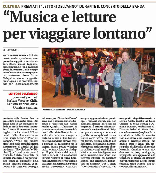 La Nuova Provincia del 3 gennaio 2017