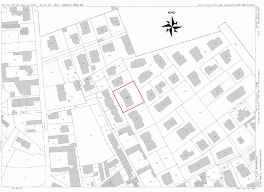 Estratto di Mappa Catastale