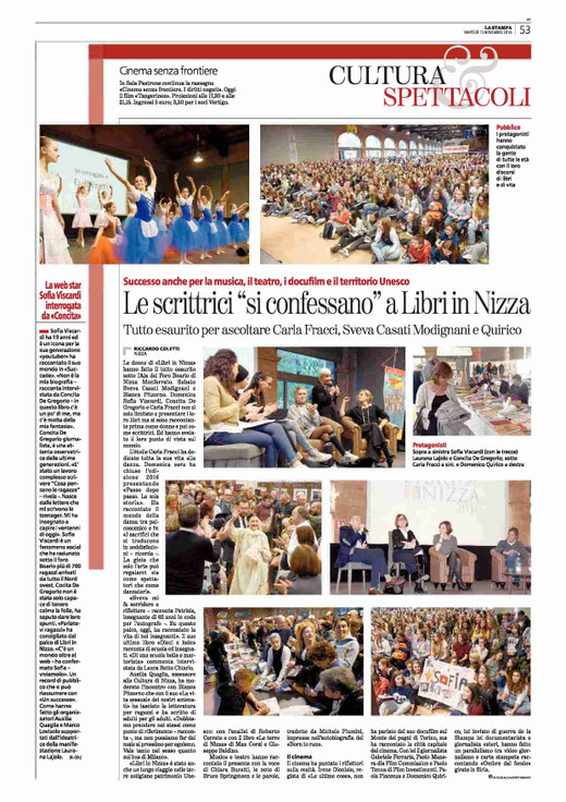 Articolo La Stampa