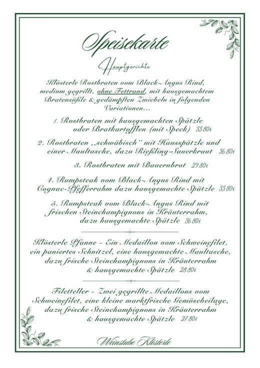 Hauptgerichte