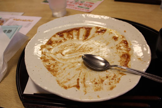 江戸屋トマトカツボルガライス完食