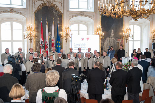 20. Februar 2018: Ehrenzeichenverleihung des Landes Tirol, Riesensaal der Hofburg/Innsbruck
