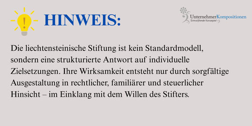 Familienstiftung Liechtenstein kein Steuersparmodell