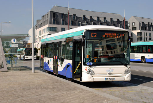 Légende : Le réseau KSMA poursuit son rajeunissement entamé en 2012 (inauguration du nouveau siège des transports, et mise en service des GX327BHNS), avec une nouvelle étape prévue le 5 juillet 2014. ©popol