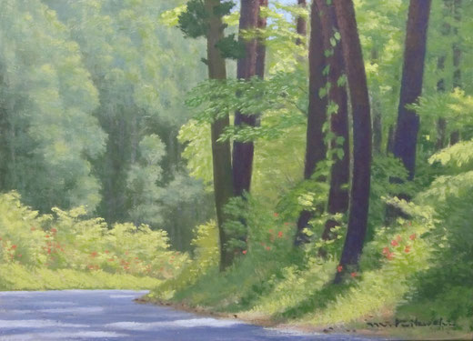 絵画　油絵　風景画　ジャングル　F4 絵画 油絵 風景画 ジャングル F4 絵画 油絵 風景画 ジャングル F4