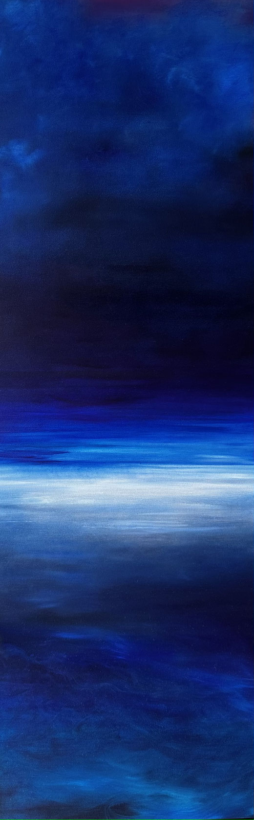 Oil on canvas 40 x 120 x 4,5 cm