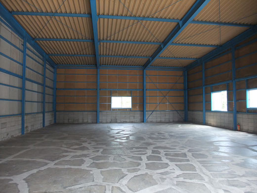 ボルダリングジム建設予定の物件