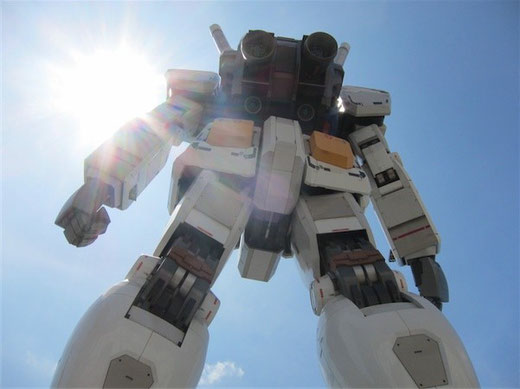 ガンダム 後姿