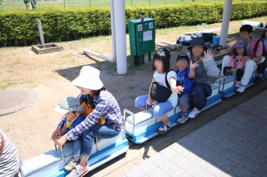 ミニ新幹線 出発進行