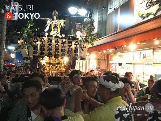 東大島神社例大祭, 2017年8月4日5日6日,, 大島, 江東区,陰祭 , 神輿渡御