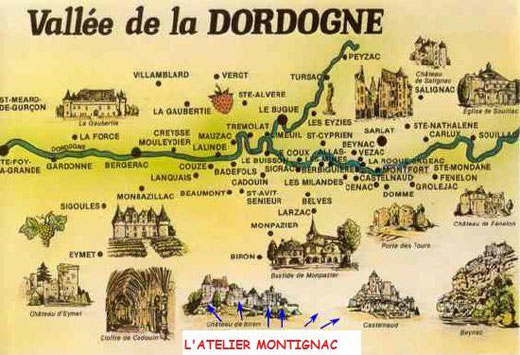 LA VALLÉE DE LA DORDOGNE