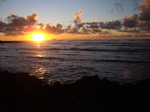 Last Sunrise in Hawaii... bye bye