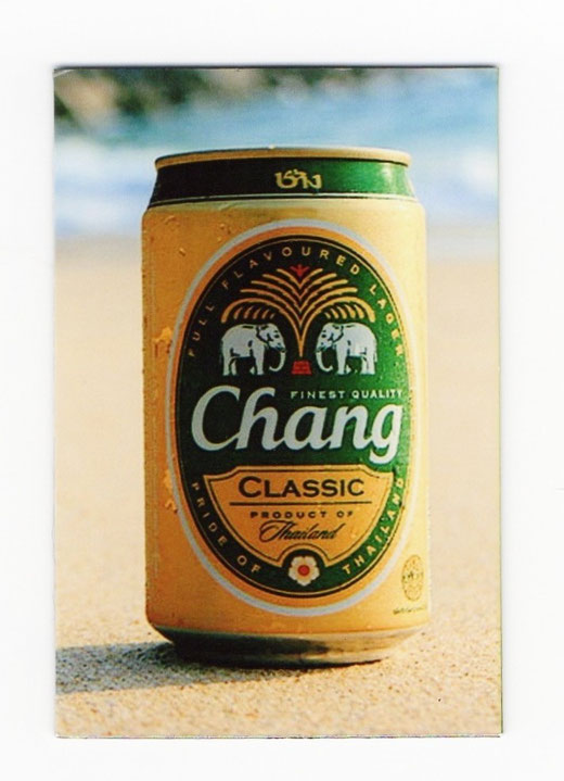 チャーン ビール マグネット type C2 （缶ビール×縦タイプ） 1枚 【タイ雑貨 Thailand Beer Chang Magnet】　の商品画像01