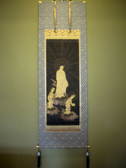 阿弥陀三尊来迎図 - 浄土宗大念寺ホームページ