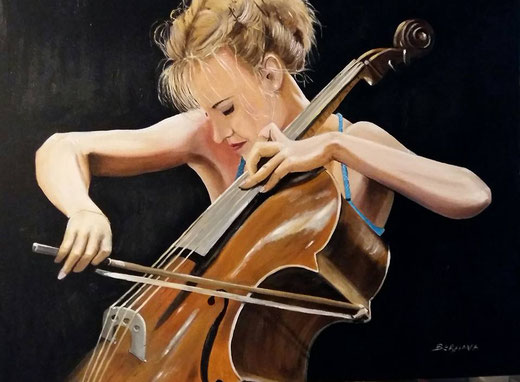 bernava angelo arte pittori artisti valdagnesi valdagno bernava arte violoncello musica
