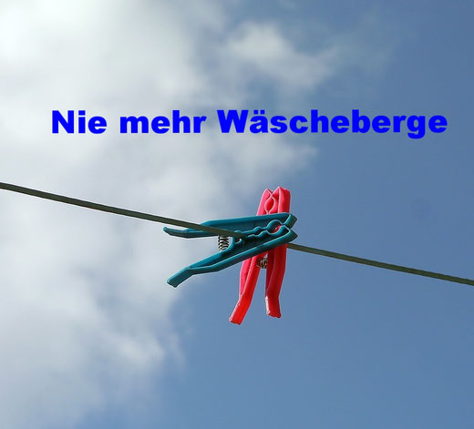 Wäscheberge vermeiden: So wasche ich weniger Wäsche
