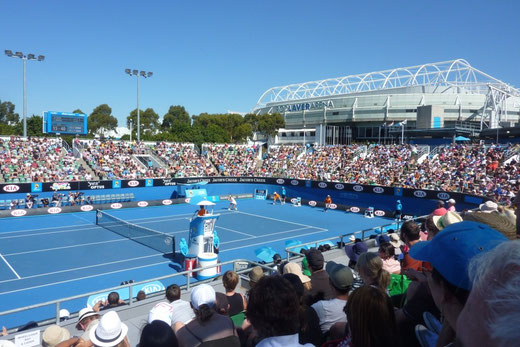 Vom 13. - 27. Januar treffen bei den Australian Open die besten Tennisspieler der Welt aufeinander. (Foto: Jan Geißler)