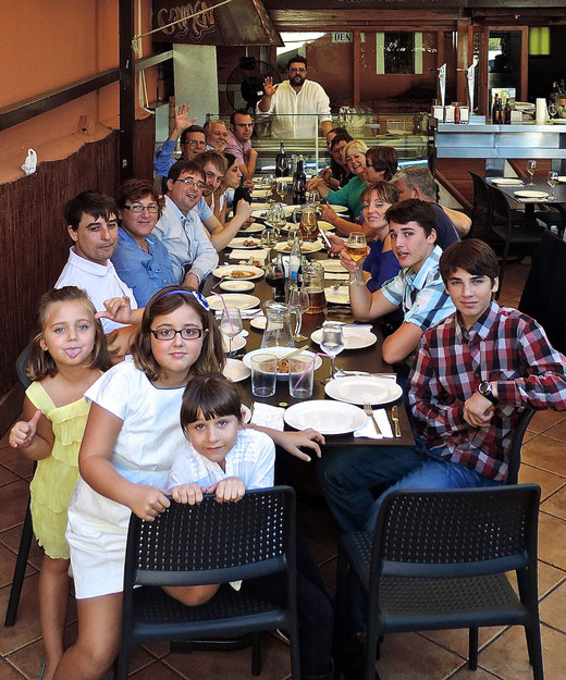 La familia Bordes no faltó a la cita.