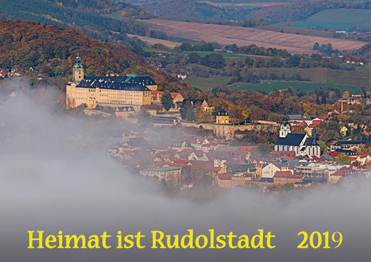 Blick zur Heidecksburg - Ach Rudolstadt ist doch schon ein wenig himmlich. 