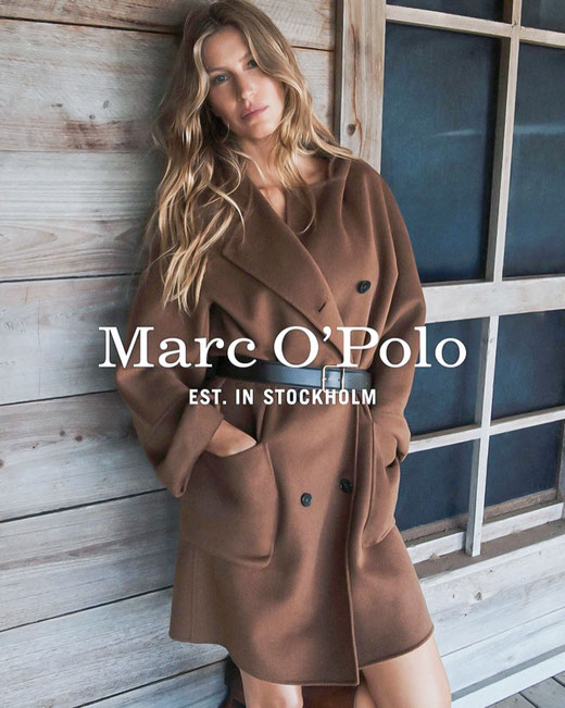 Edle Wolljacke von Marc O´Polo Gisele Bündchen trägt die neue Herbst-Winter-Kollektion 2025 von Marc O’Polo mit einer Lässigkeit, die zeitlos wirkt und dennoch fest im Hier und Jetzt verankert ist | Hot Port Life & Style Blog