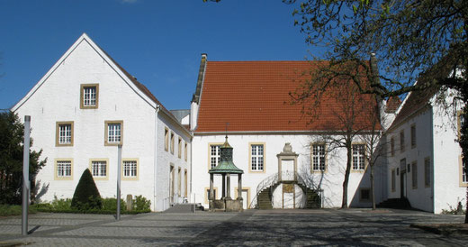 Das Museum Falkenhof im Herzen der Innenstadt von Rheine