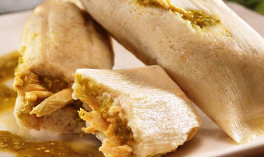 Tamales El Manjar de Monterrey.