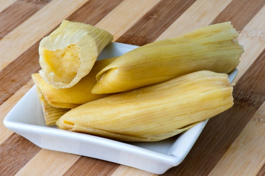 Tamales El Manjar de Monterrey.