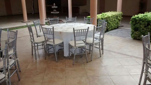 Renta de Sillas Tiffany en Monterrey, Nuevo Leon, Lylasrosas.