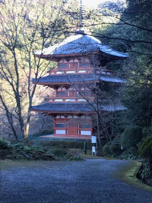 瀬高町 清水寺 三重の塔