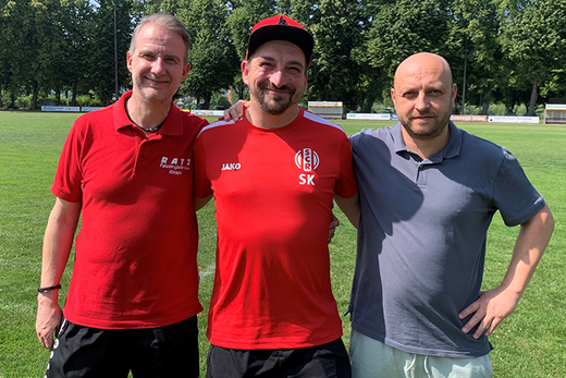 Nach sechs Jahren wurden die Jugendtrainer Andreas Montag, Sven Kieweg und André Lohmeier vom SC Rinteln verabschiedet.