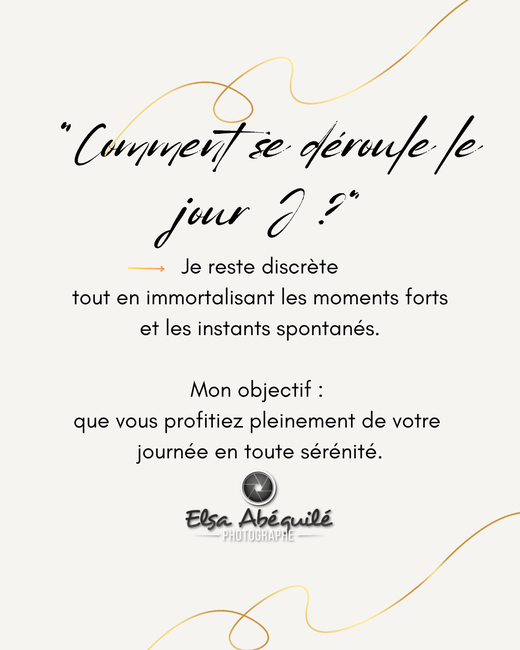 Comment se déroule le jour J?