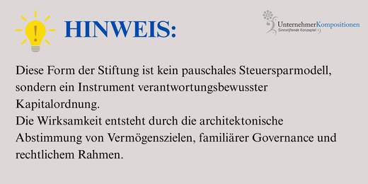 Familienstiftung Liechtenstein kein Steuersparmodell