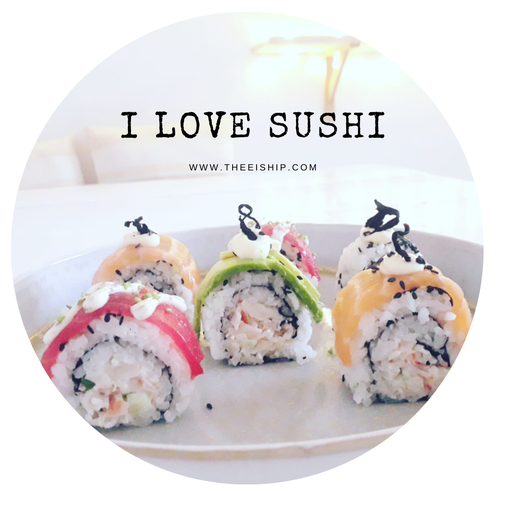 I love sushi. By Thee is Hip!
