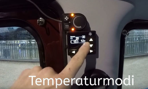 Hier erkennt man, dass ein ext. Temp. Sensor verbaut ist. (12°)