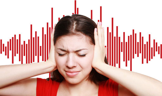 Les acouphènes: sifflements ou bourdonnements d'oreille.