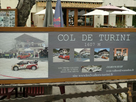 Col de Turini - ein berühmte Etappe der Rallye Monte Carlo (auch Nacht der langen Messer genannt)