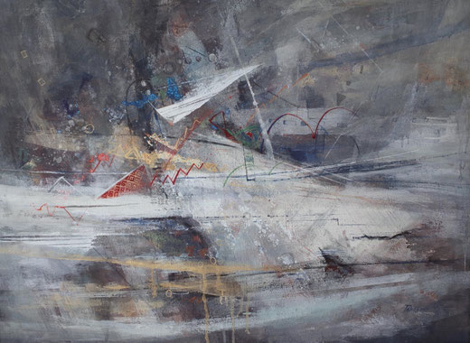 絵画　日本画　横山タケ子　志賀高原　F6号 S 常設展（横山タケ子追憶展） - yokoyama-museum ページ！
