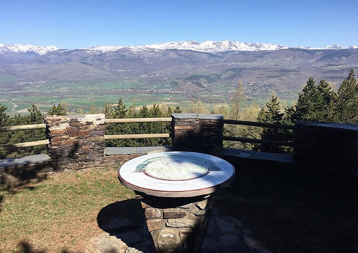 Mirador sobre l'Alta Cerdanya