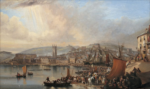 N. Conata  'St Ives'  (c.1850s)  (St Ives Town Council - Art UK)