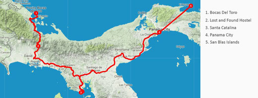 Route wurde ermittelt auf tripline.net